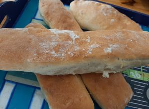 Una foto de Pan ciabatta. Ideal para sándwich