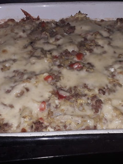 Una foto de Budín de repollo