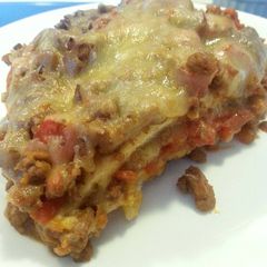 A picture of Baked Taco Pie.