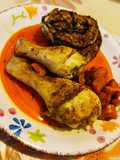Pollo e carote alle mille spezie