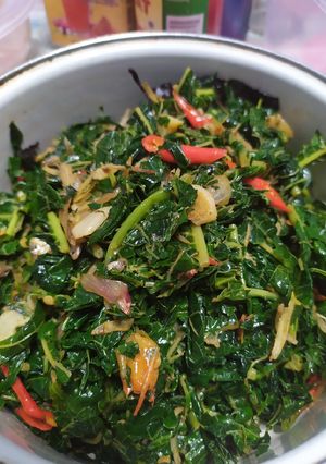 Foto resep Oseng daun pepaya