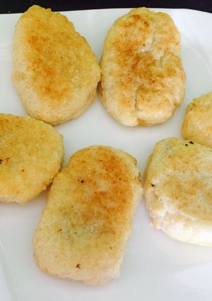 Hình của món Bánh cơm nếp mặn.