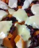 Zapallo Cabutia con cebolla morada 🧡+💜 ⁠¯⁠\⁠_⁠(⁠ツ⁠)