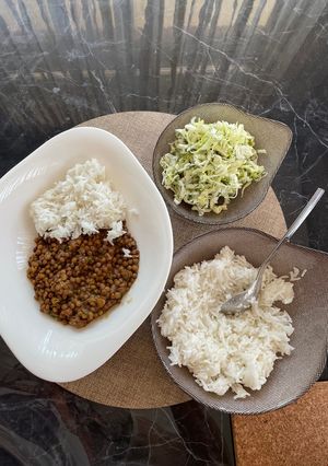 Lencse curry recept fotója