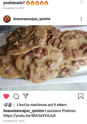 A picture of Louisiana Pecan Pralines.