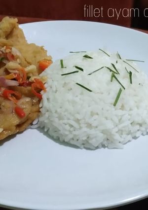 Foto resep 337. Fillet Ayam Crispy Sambel Matah
