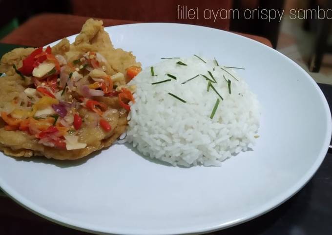 337. Fillet Ayam Crispy Sambel Matah