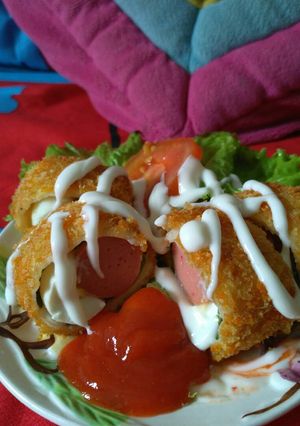 Foto resep Sandwich roll goreng