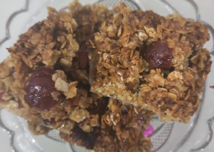 Step-by-Step Guide to Make Favorite Oats granula bar
