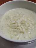 Crema de papa y perejil