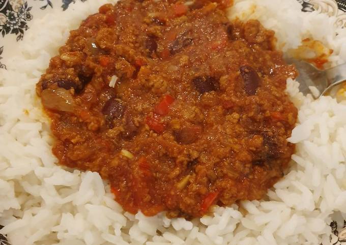 Chilli con Carne with Quorn Mince