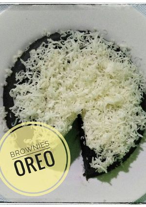 Foto resep Brownies Oreo 2 bahan tanpa mixer