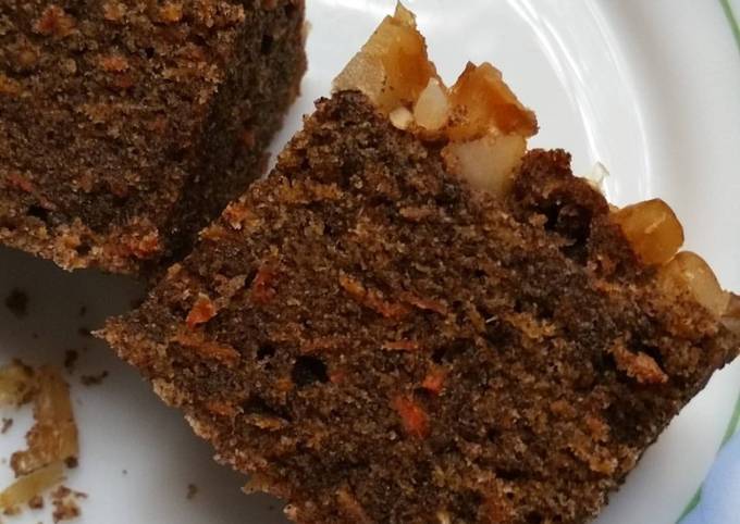 Steps to Prepare Speedy Ragi Carrot Cake