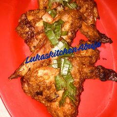 A picture of Simple and Easy Oven Fried Chicken Wings.