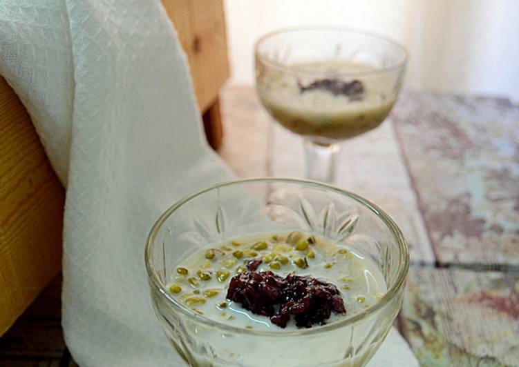 Bubur Ketan Hitam campur Kacang Hijau