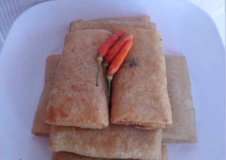 makanan Lumpia sayur yang Bikin Ngiler