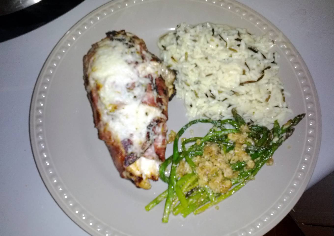 Bleu and Bacon Stuffed Chicken