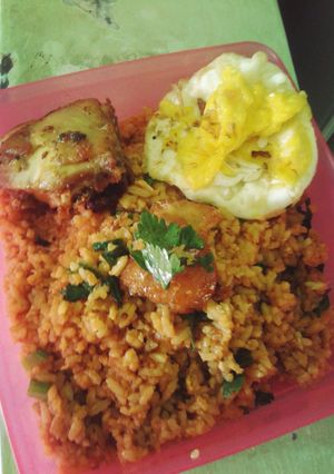 Foto resep Nasi goreng terasi bekal si kecil