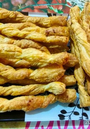 Φωτογραφία της συνταγής Μπαστουνάκια με σφολιάτα