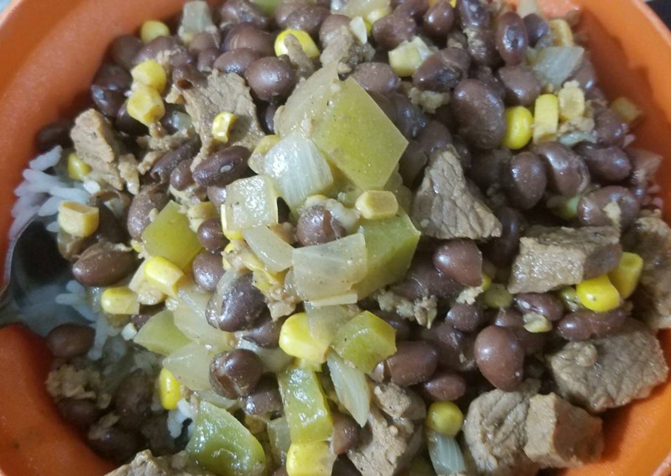 Mama's Crockpot Carne Cerdo Guisada