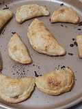Empanada com descarte de levain