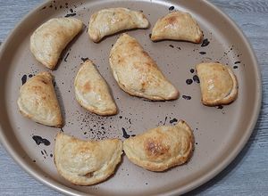 Foto de Empanada com descarte de levain