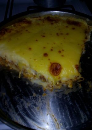 Una foto de Pastel de papa con relleno de carne picada