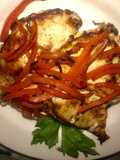 Pechuga de pollo con pimentón