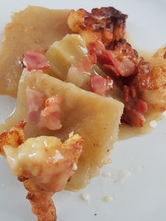 Una foto de Cardo con coliflor