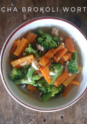 Foto resep Cha Brokoli Wortel