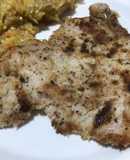 Milanesa de cerdo parmesana