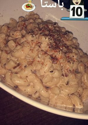 صورة لوصفة باستا بصوص ابيض