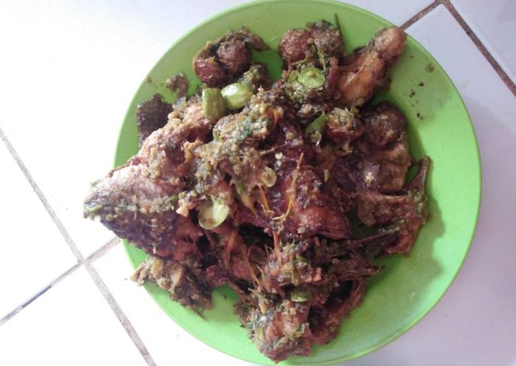 Resep Mujair Pete sambal ijo Lezat
