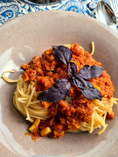 Spaghetti mit "veganer Bolognese" Rezepthauptbild