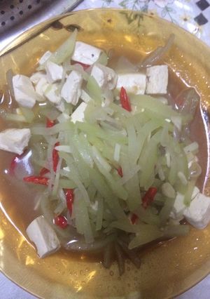 Foto resep Tumis labu tahu Cina# Siang Semangat