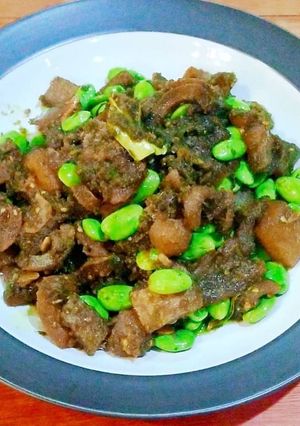Foto resep Kikil pete cabe ijo