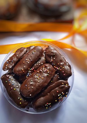Foto resep Lidah kucing Coklat ceria