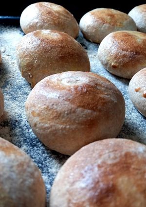 Una foto de Pancitos de papa saludables