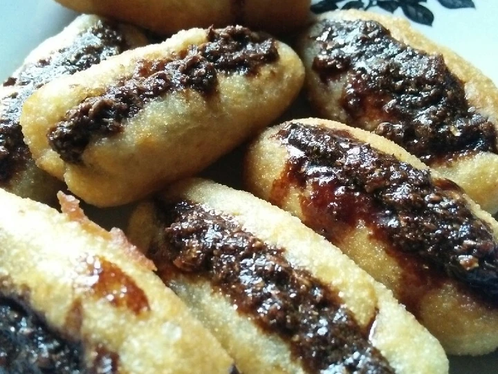 Cara Gampang Menyiapkan Resep  Pempek Dos Belah Isi Ebi #ResepPertamaku yang Menggugah Selera, Lezat Sekali