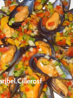 Una foto de Mejillones en vinagreta