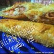 Chicken crunchy crumbs roll