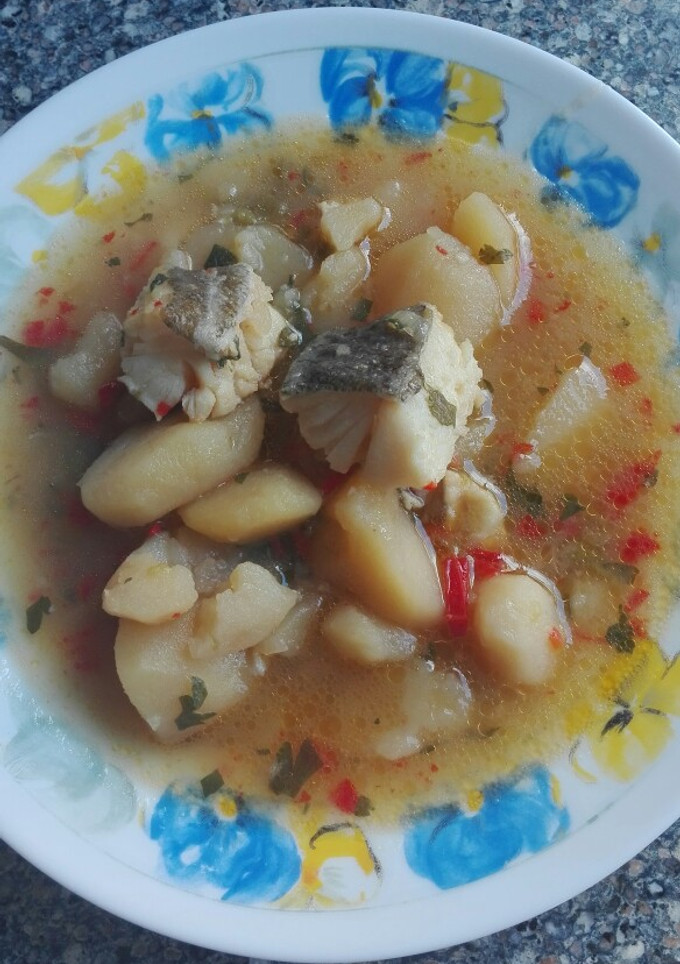 Una foto de Patatas guisadas con bacalao