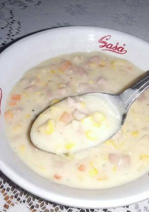 Foto resep Krim sup ala kfc 😉