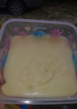 Una foto de Crema Pastelera con 1 huevo