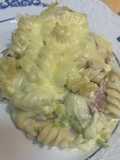 Paste gratinate cu dovlecel și jambon