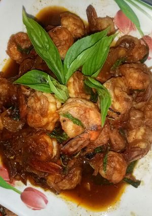 รูปของ กุ้งผัดพริกเผา