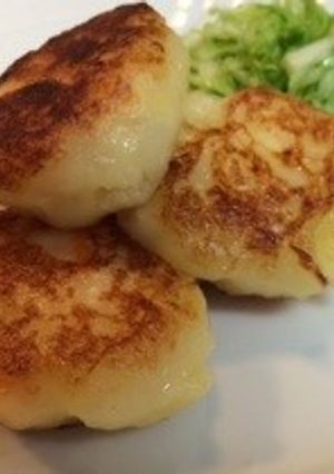 A picture of Potato Salad Remake: Potato Pancakes.