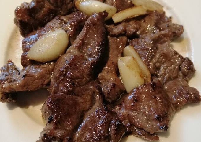 Simple Way to Make Quick Beef Garlic