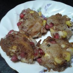 A picture of Corn Anar Tikkas.
