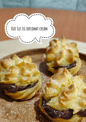 Foto resep Sus/Soes diplomat cream